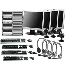 Paquete Para Ciber 3 Equipos + 1 Servidor